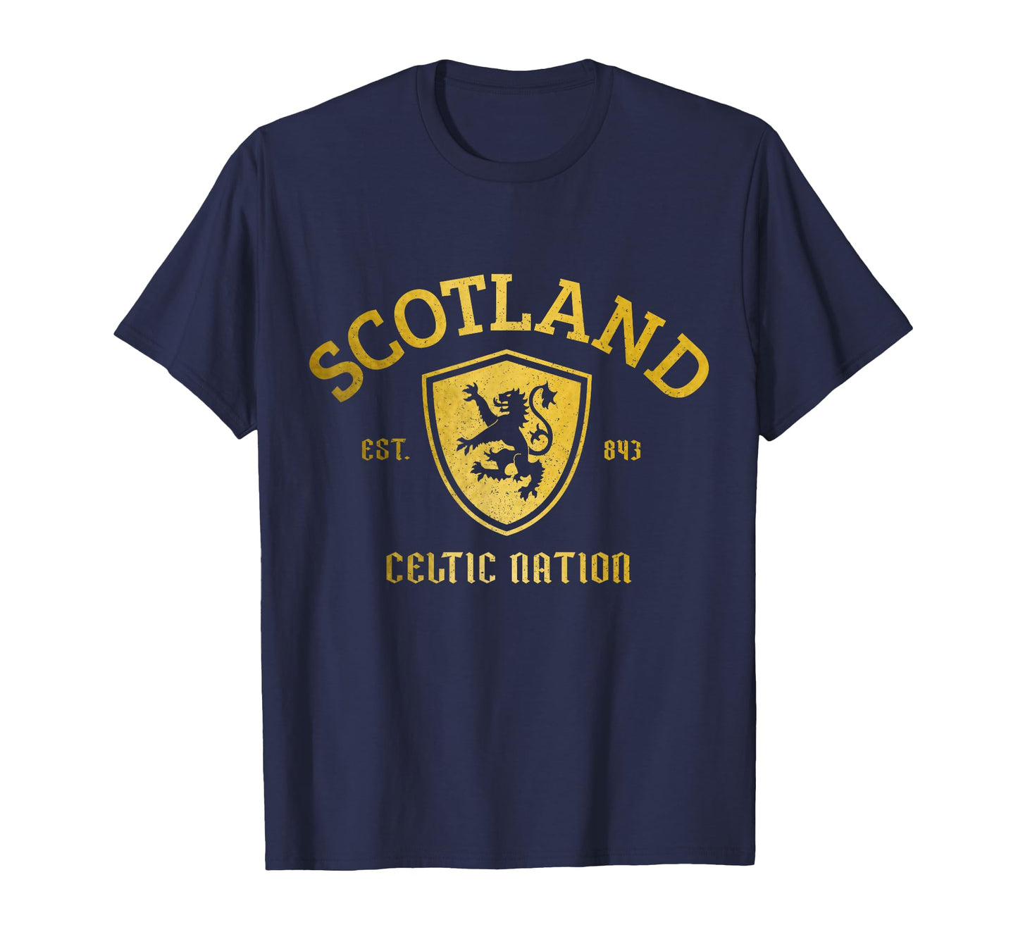 Scotland Est. 843 Scottish Pride Vintage T-Shirt