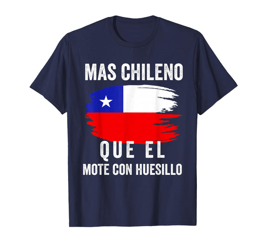 Chile Flag Pride Chilean Funny Camiseta Chilena Men Hombre T-Shirt