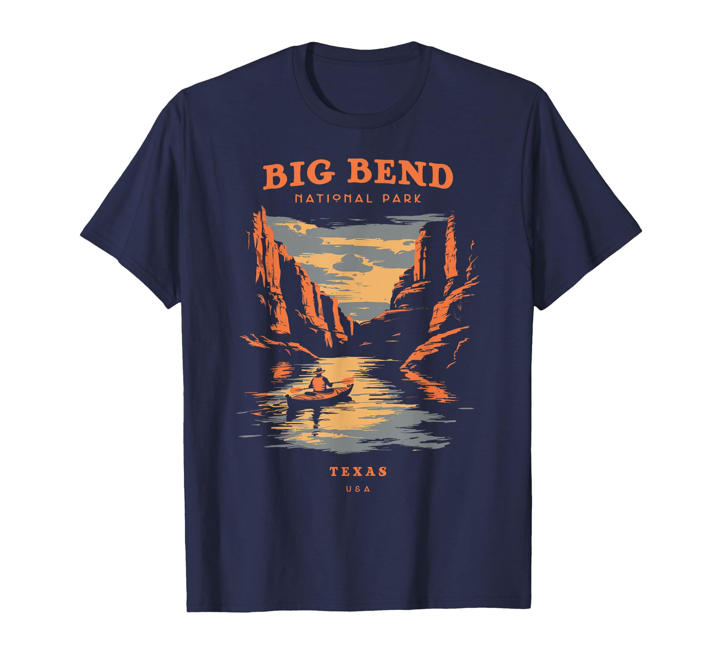 Big Bend National Park Texas Retro Vintage T-Shirt