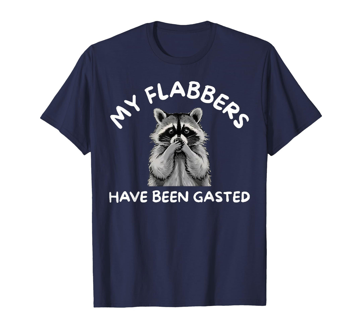Raccoon My Flabbers Have Been Gasted T-Shirt