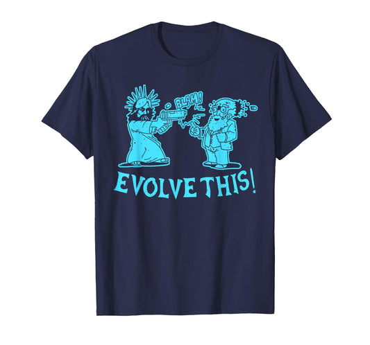 Vintage Evolve This Jesus And Darwin 2 T-Shirt