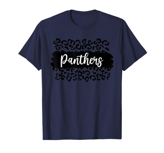 Vintage Panthers School Spirit Name Team Back To School T-Shirt