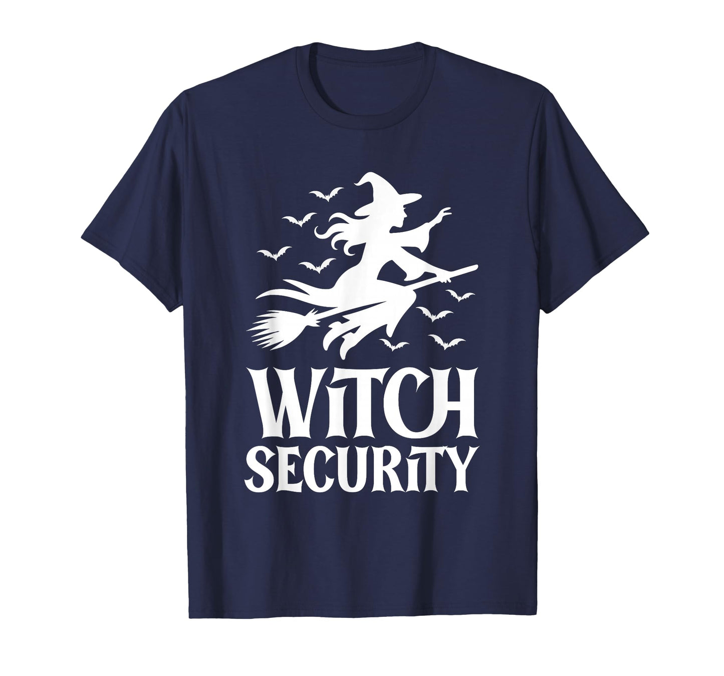 Witch Security Easy Husband of Witches Costume Boyfriend T-Shirt