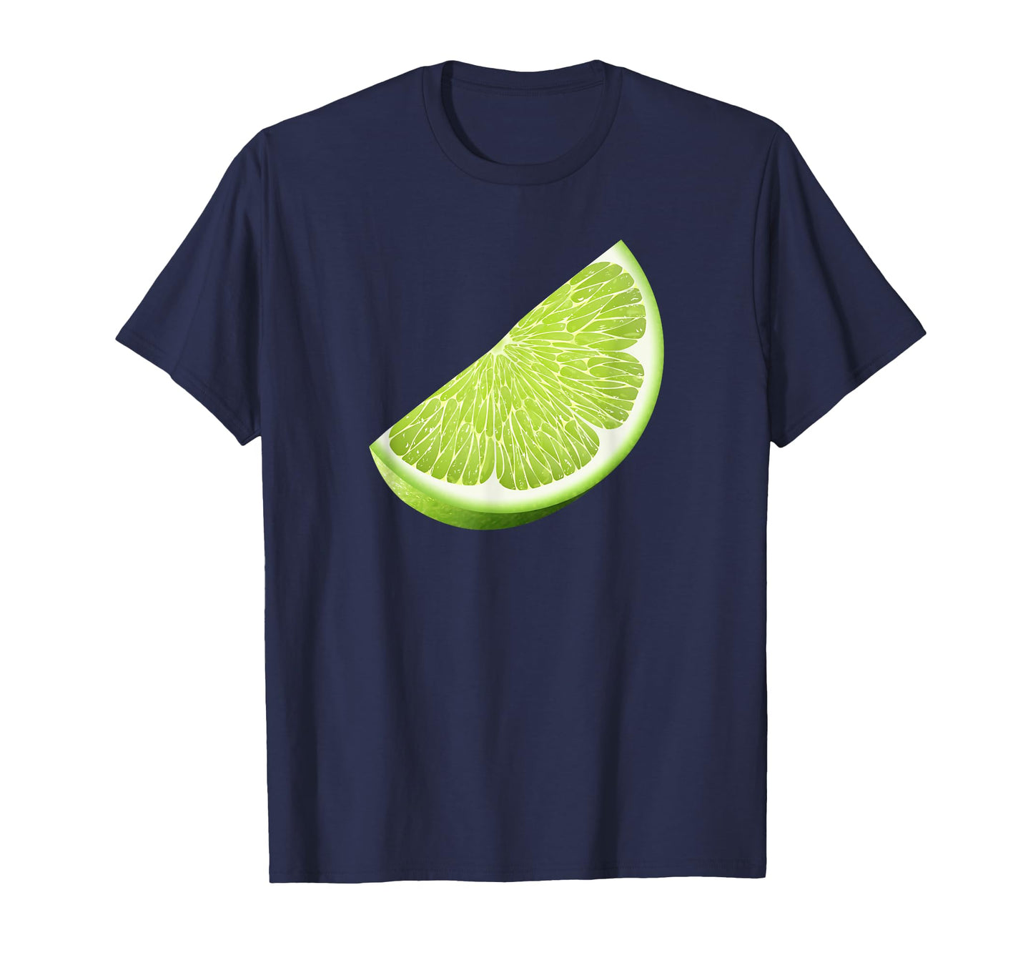 Green Lime Halloween Costume Group Funny Lime Slice Lovers T-Shirt