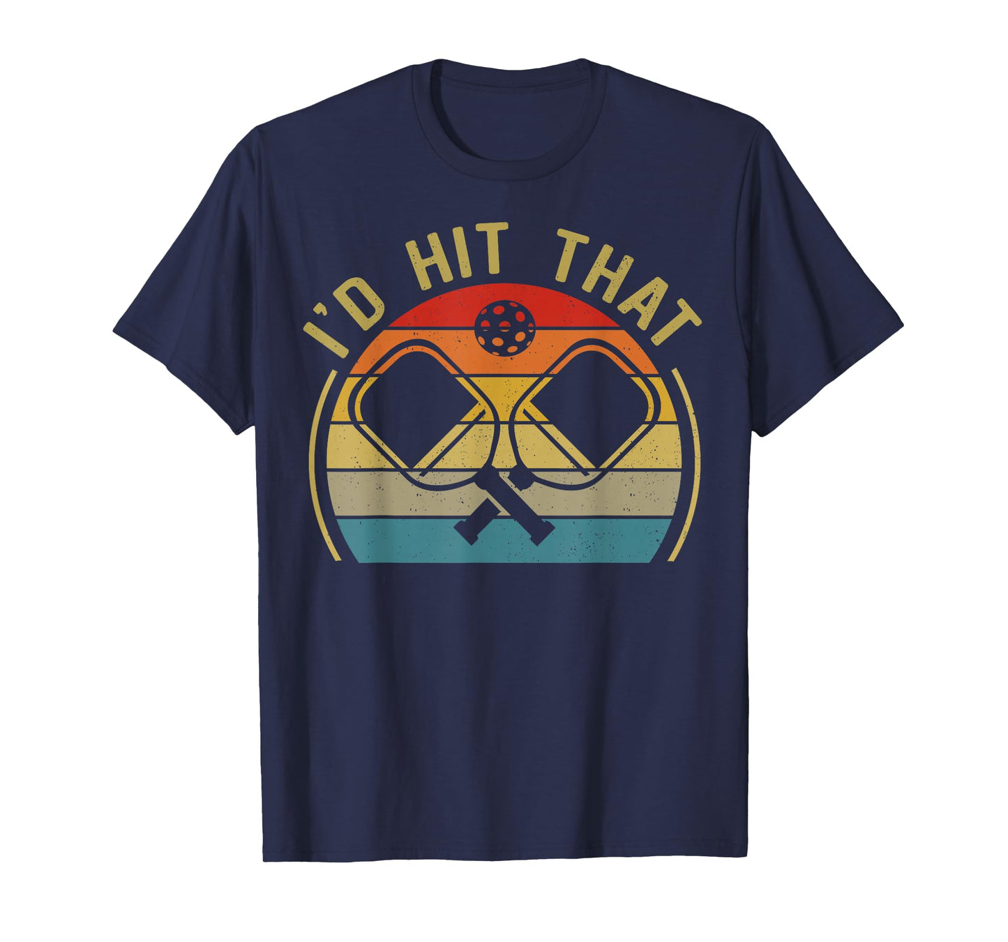 Funny Pickleball Id Hit That Vintage T-Shirt