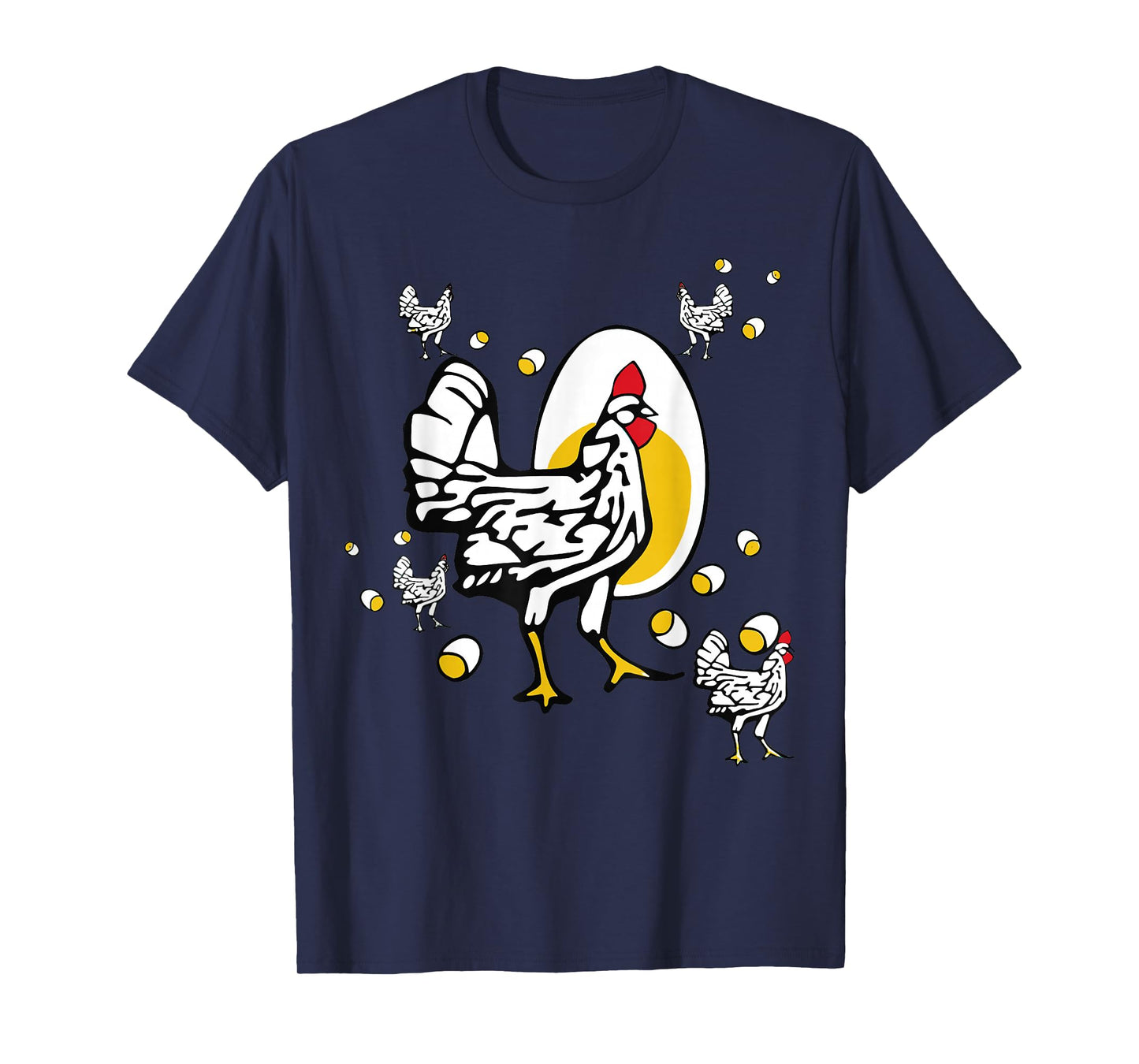 Vintage Roseanne Chicken - Funny Roseanne Rooster and Egg T-Shirt
