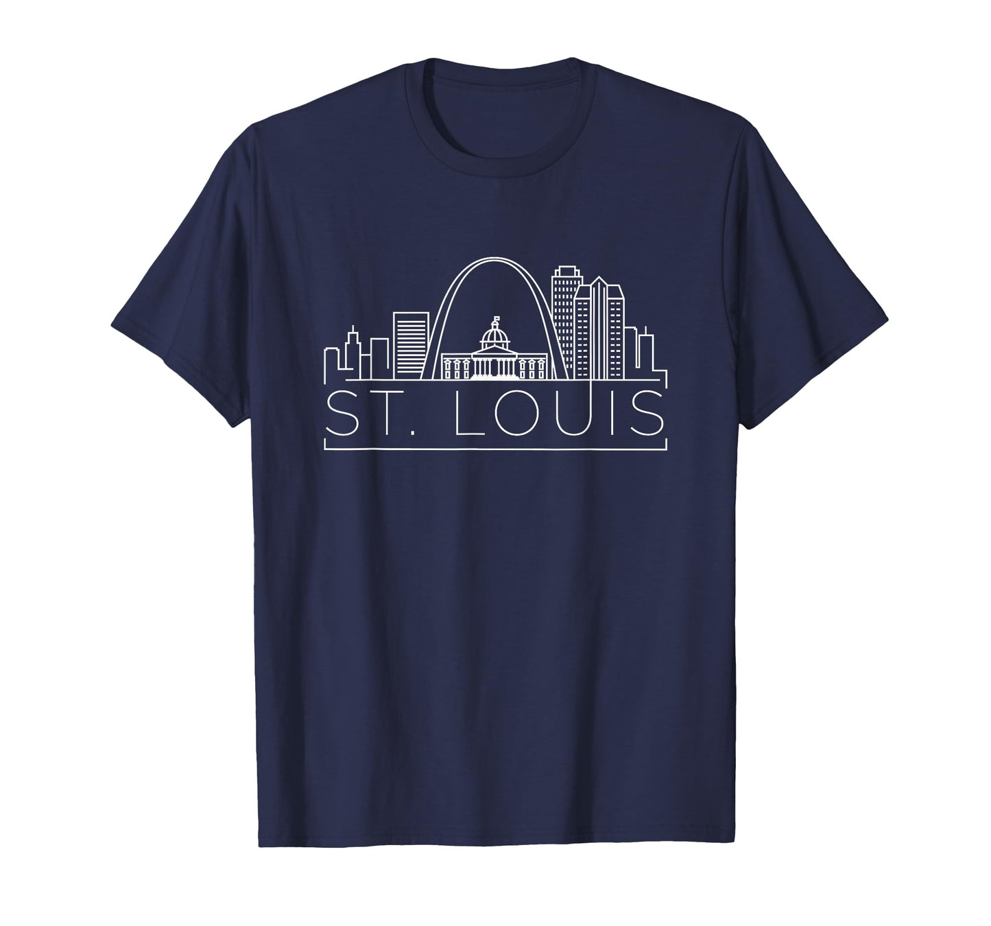 St. Louis, Missouri City Skyline T-Shirt
