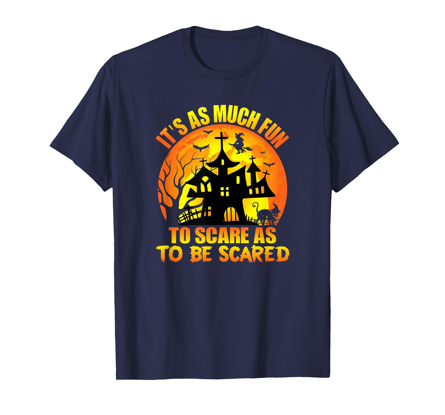 Cute Halloween Scared Decor T-Shirt