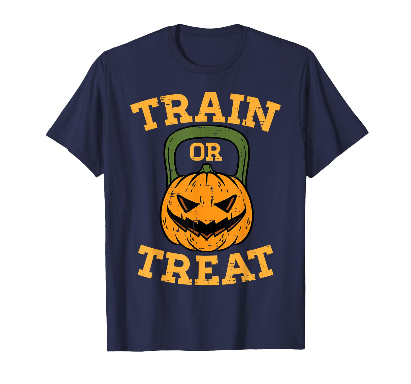 Halloween Gym Train or Treat Workout Costume Men Women Kids T-Shirt