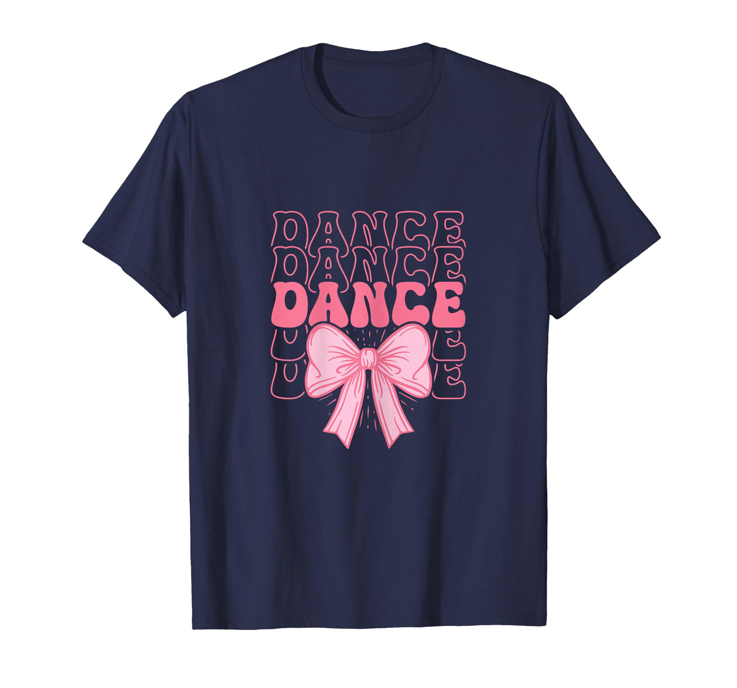 Cute Dance Coquette Bow For Women Kids Girls Ballet Dancing T-Shirt
