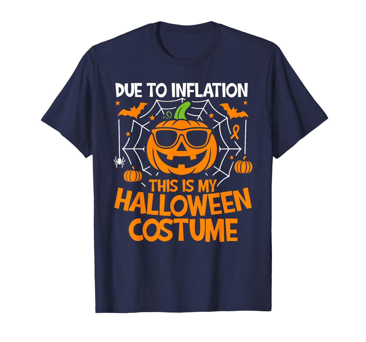 Pumpkin Halloween Costume Men Women Funny Halloween T-Shirt