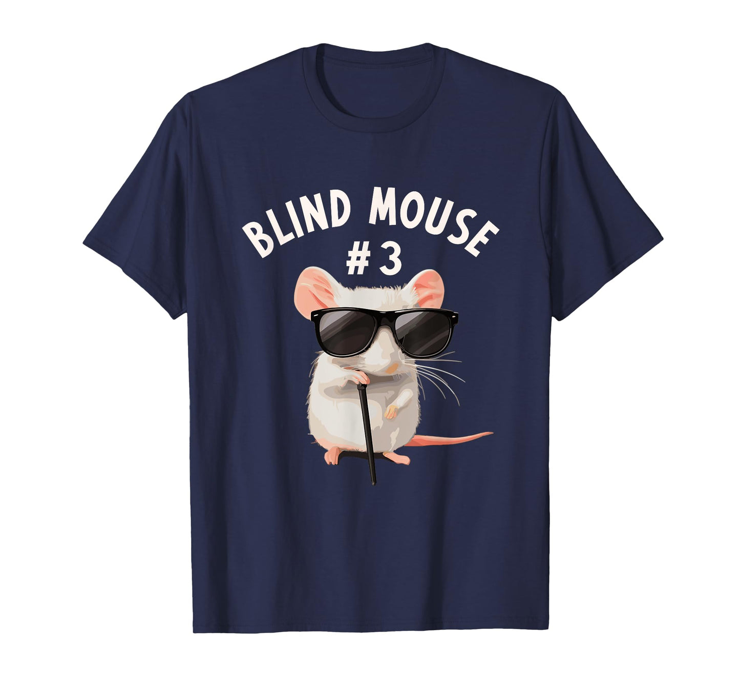 Matching Group Outfit #3 of 3 - Three Blind Mice Costume T-Shirt