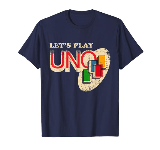 Vintage Let's Play UNO T-Shirt