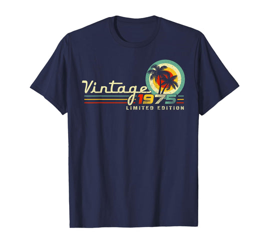 1975 Limited Edition Vintage 50th Birthday T-Shirt