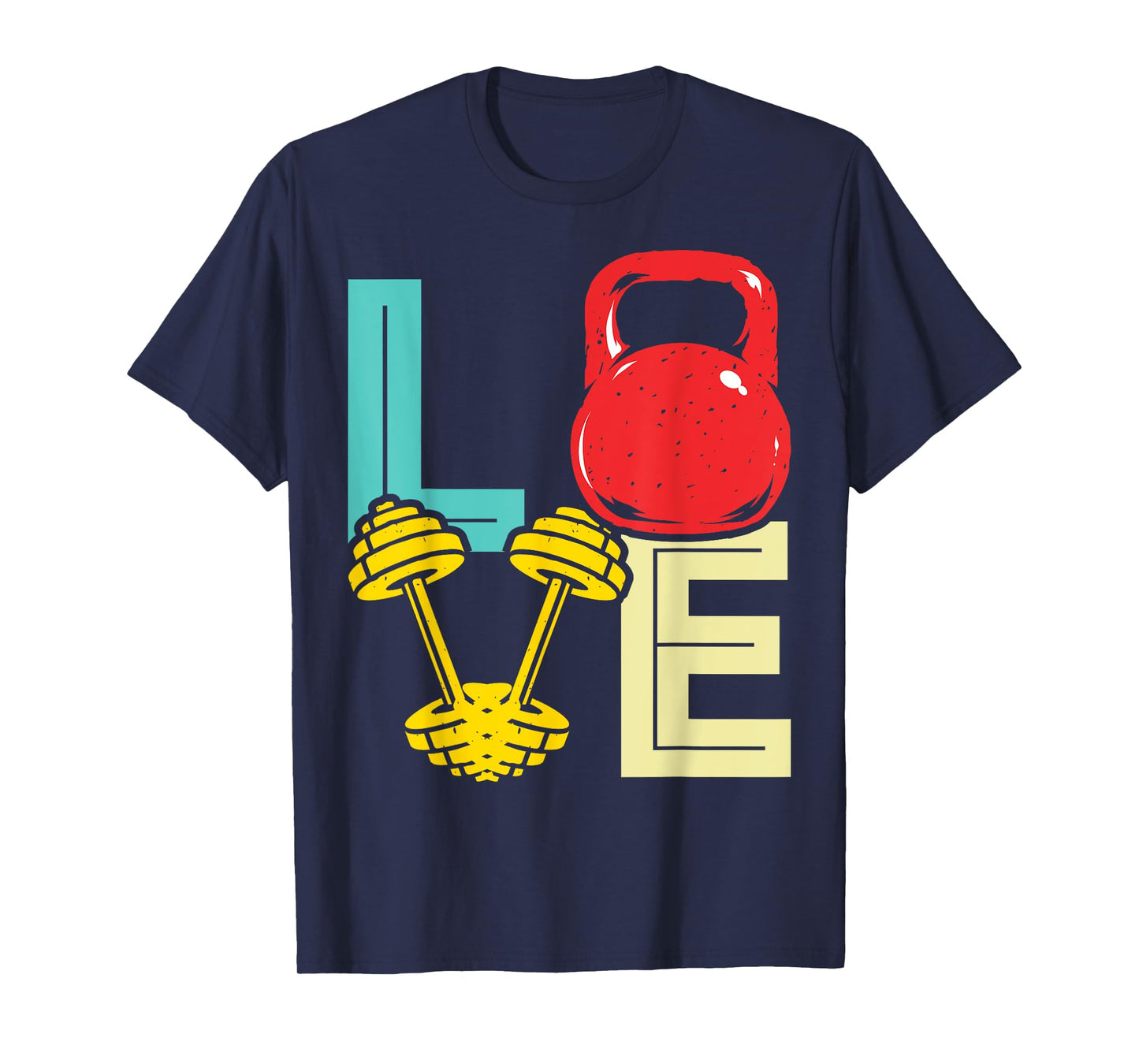 Love Weightlifting Funny Valentine's Day Vintage Fitness Gym T-Shirt