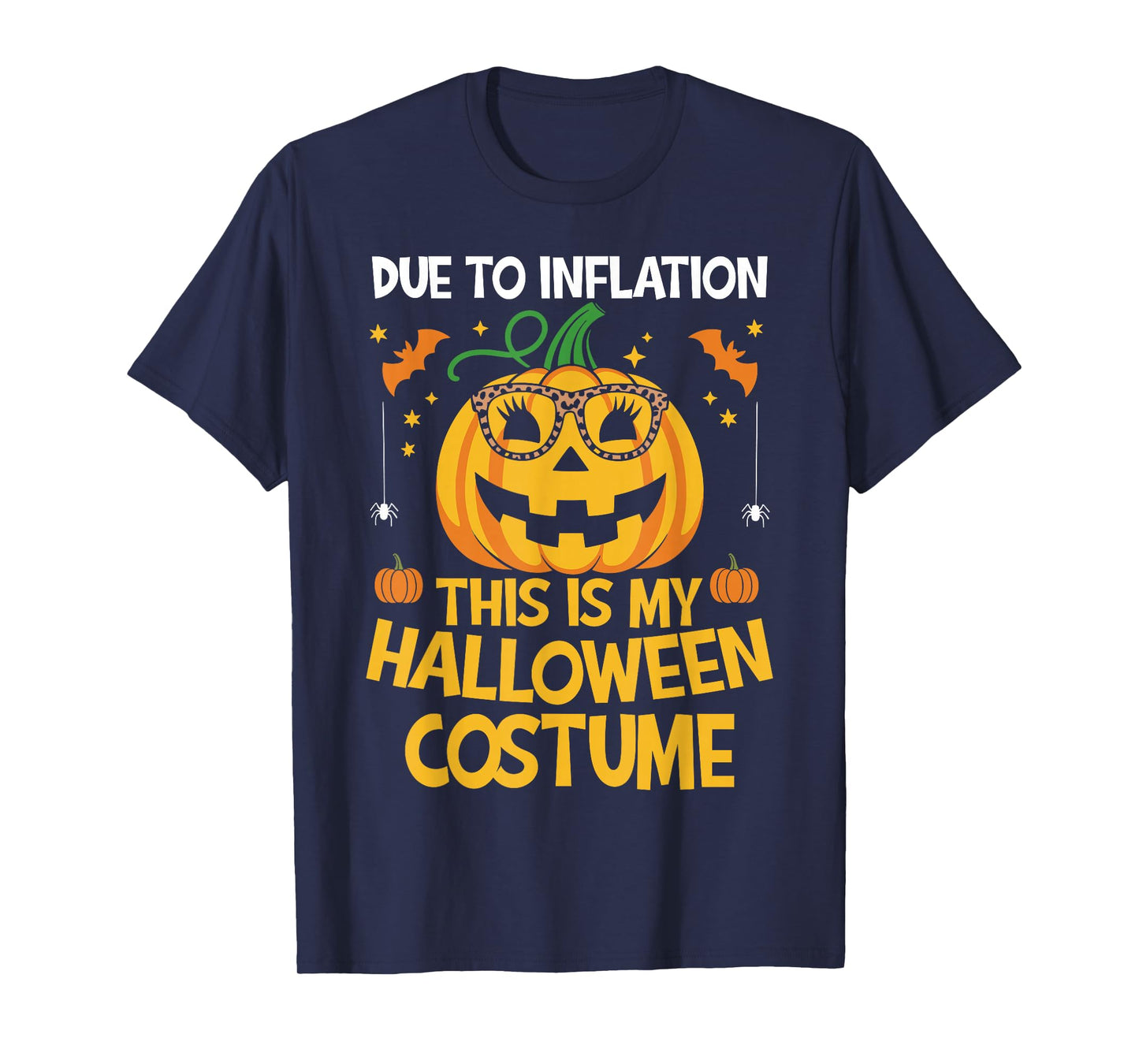 Pumpkin Halloween Costume Men Women Funny Halloween T-Shirt