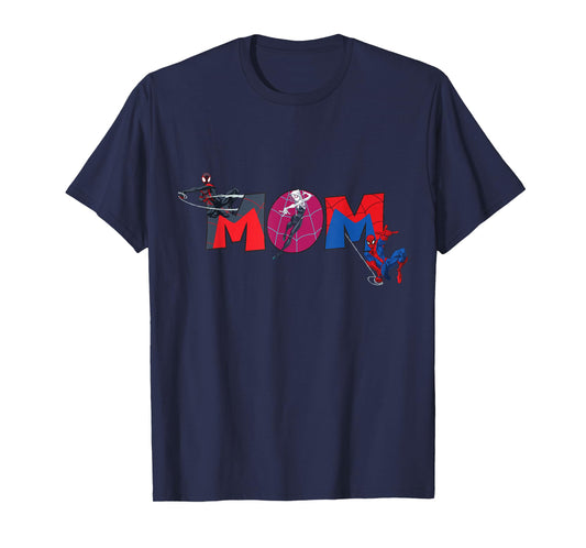 Marvel Spider-Man Trio Mom Mother’s Day Family Trip Birthday T-Shirt