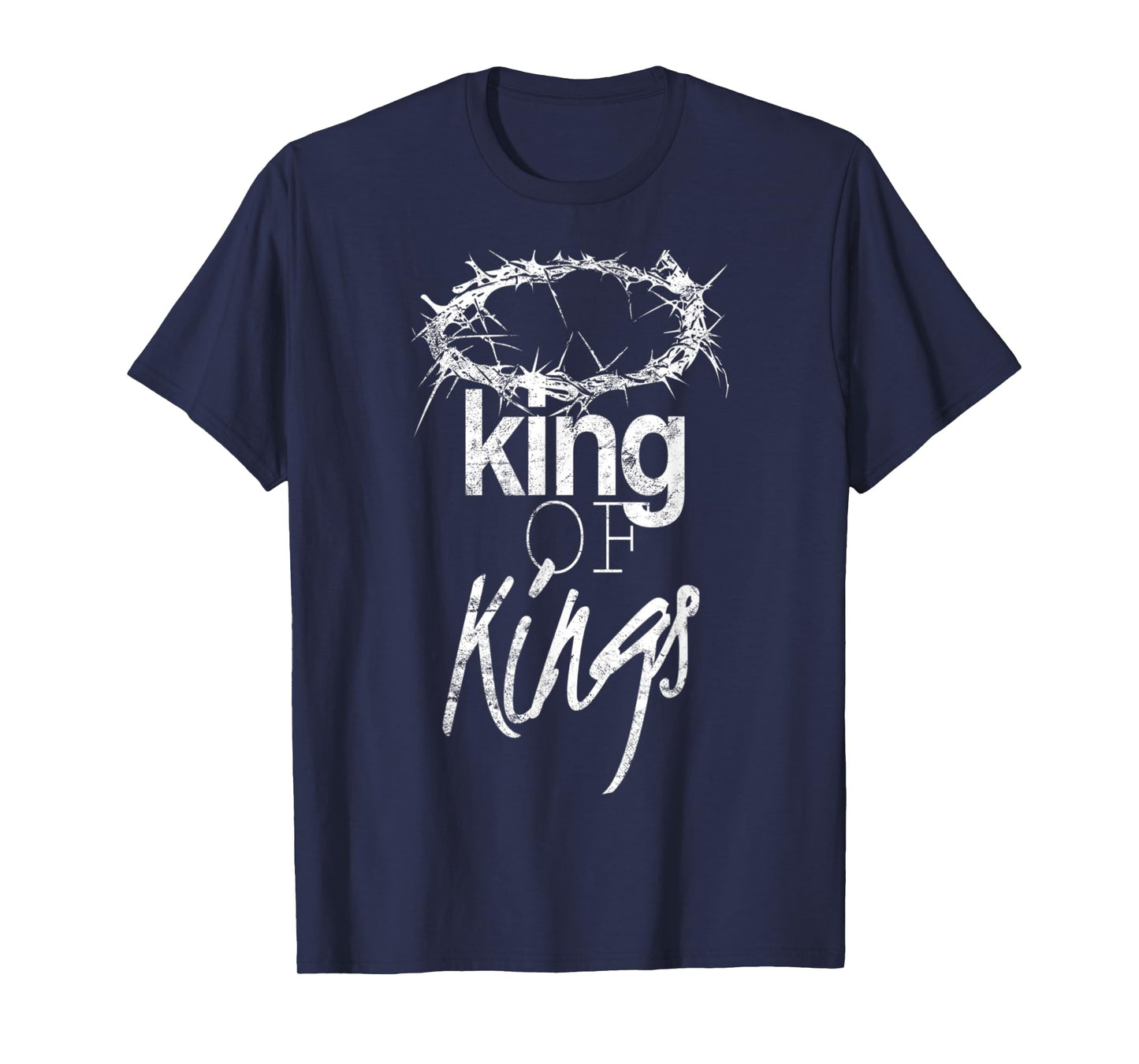 King of Kings distressed Christian t-shirt