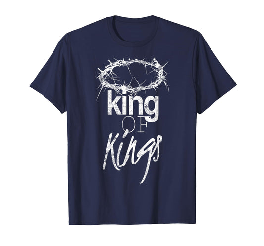 King of Kings distressed Christian t-shirt