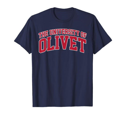 The University of Olivet Arch Vintage Design for Men Women T-Shirt