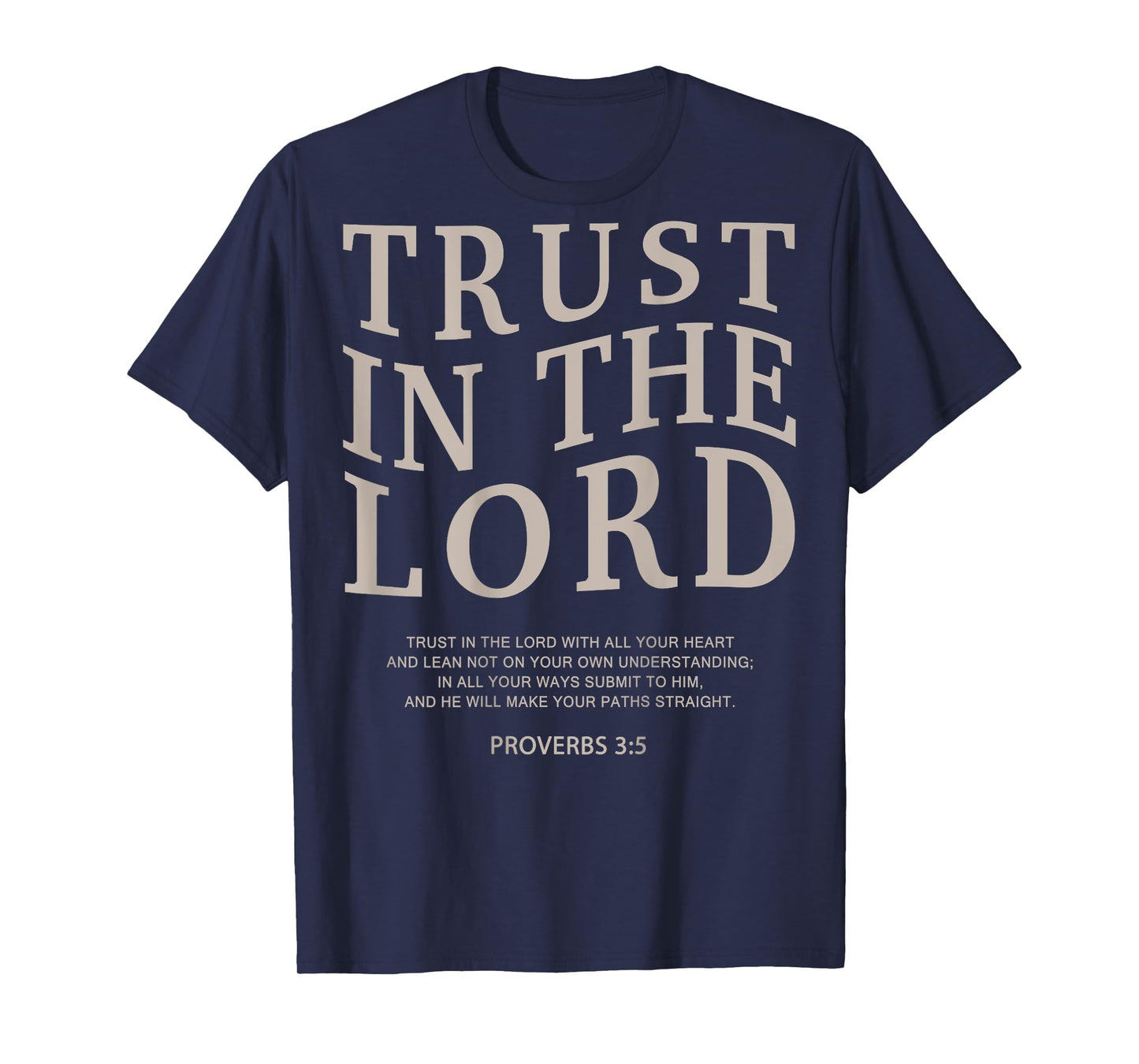 Trust The Lord Christian Men Good God Son Toddler Teen Girl T-Shirt