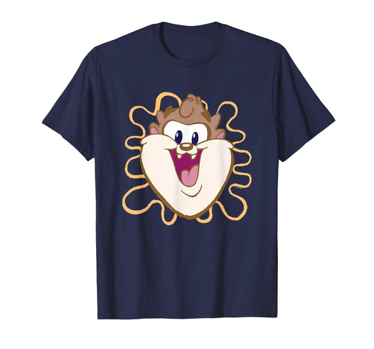 Looney Tunes Baby Looney Tunes Cute Taz Big Face Logo T-Shirt