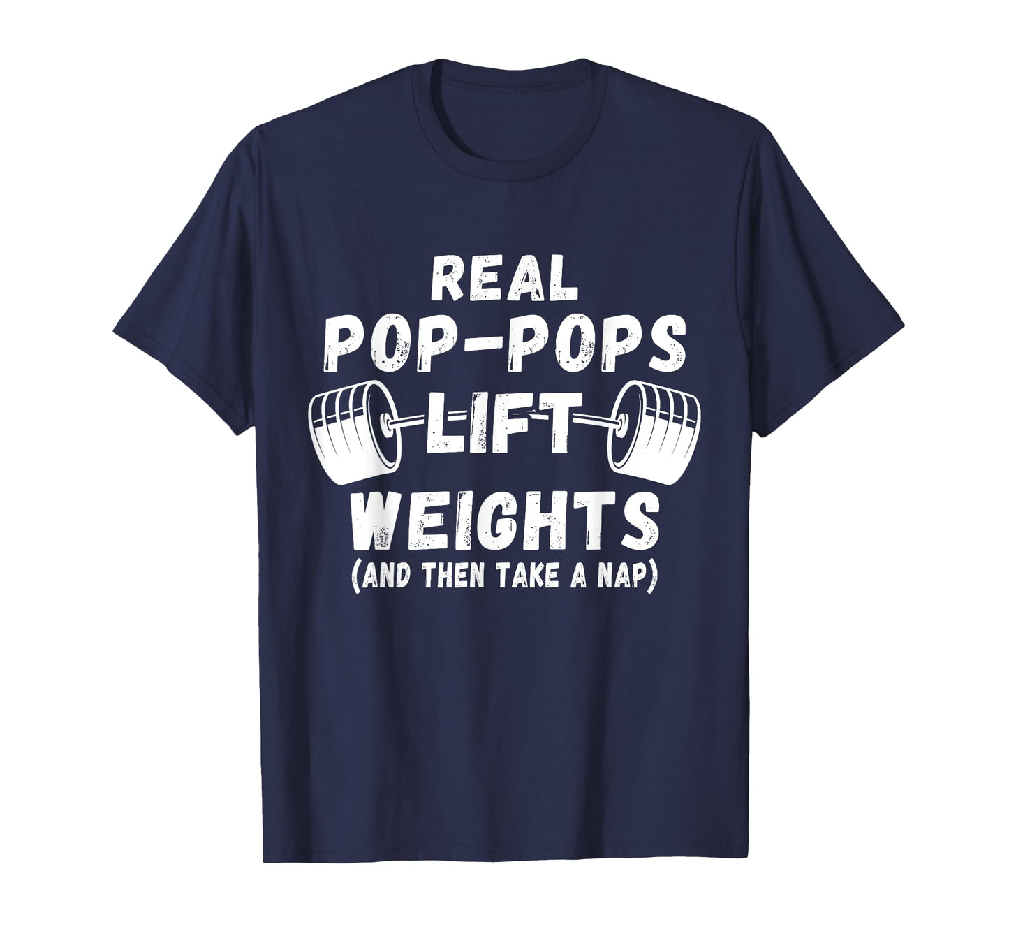 Pop Pop, Funny Gym Workout Train Fitness or Lifting Humor T-Shirt