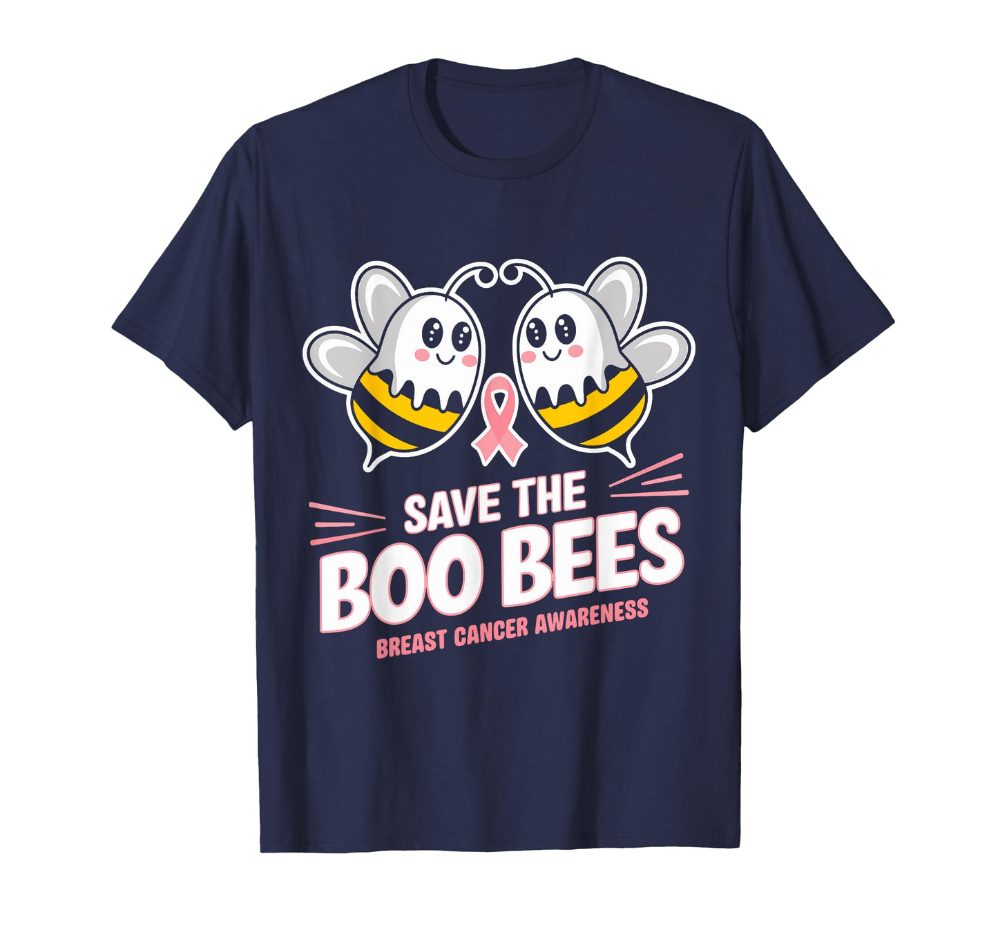 Save The Boobies Breast Cancer Halloween Women T-Shirt
