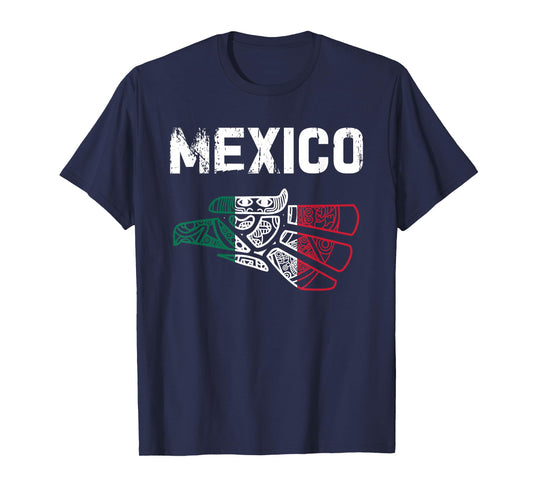 Mexico Vintage Mexican Flag Pride Hecho en Mexico Jersey T-Shirt