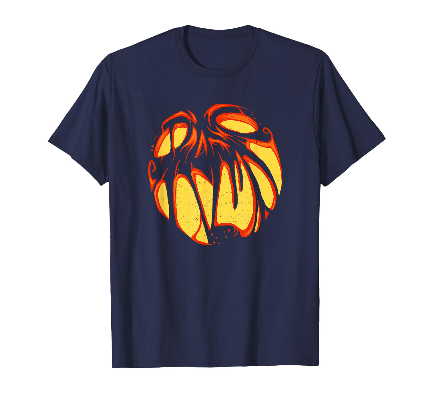 Scary Jack O Lantern Halloween Pumpkin Trick Or Treat T-Shirt