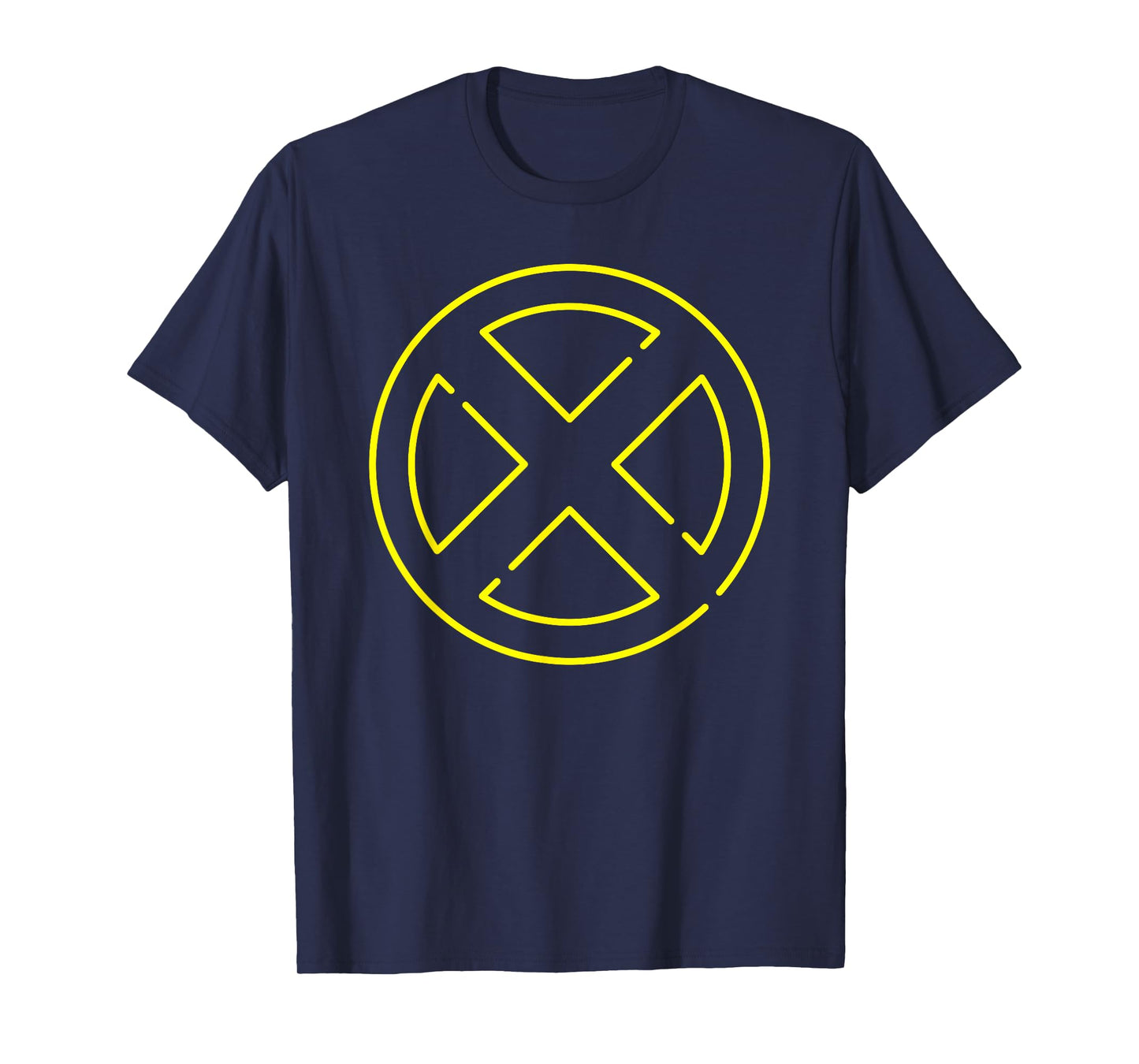 Marvel Super Heroes Neon Light Sign X-Men Symbol X Logo T-Shirt