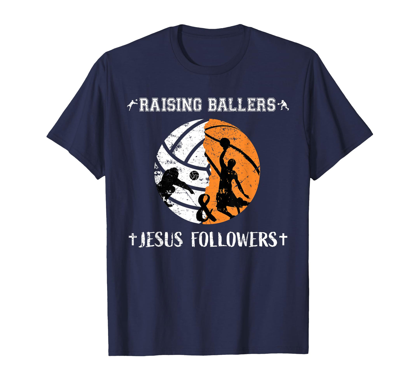 Jesus Basketball Dad Shirts Men Women Gifts Volleyball Mom T-Shirt