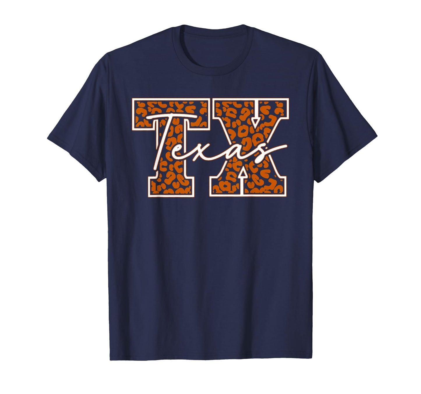 Texas Art Text Design For Men Women & Kids T-Shirt