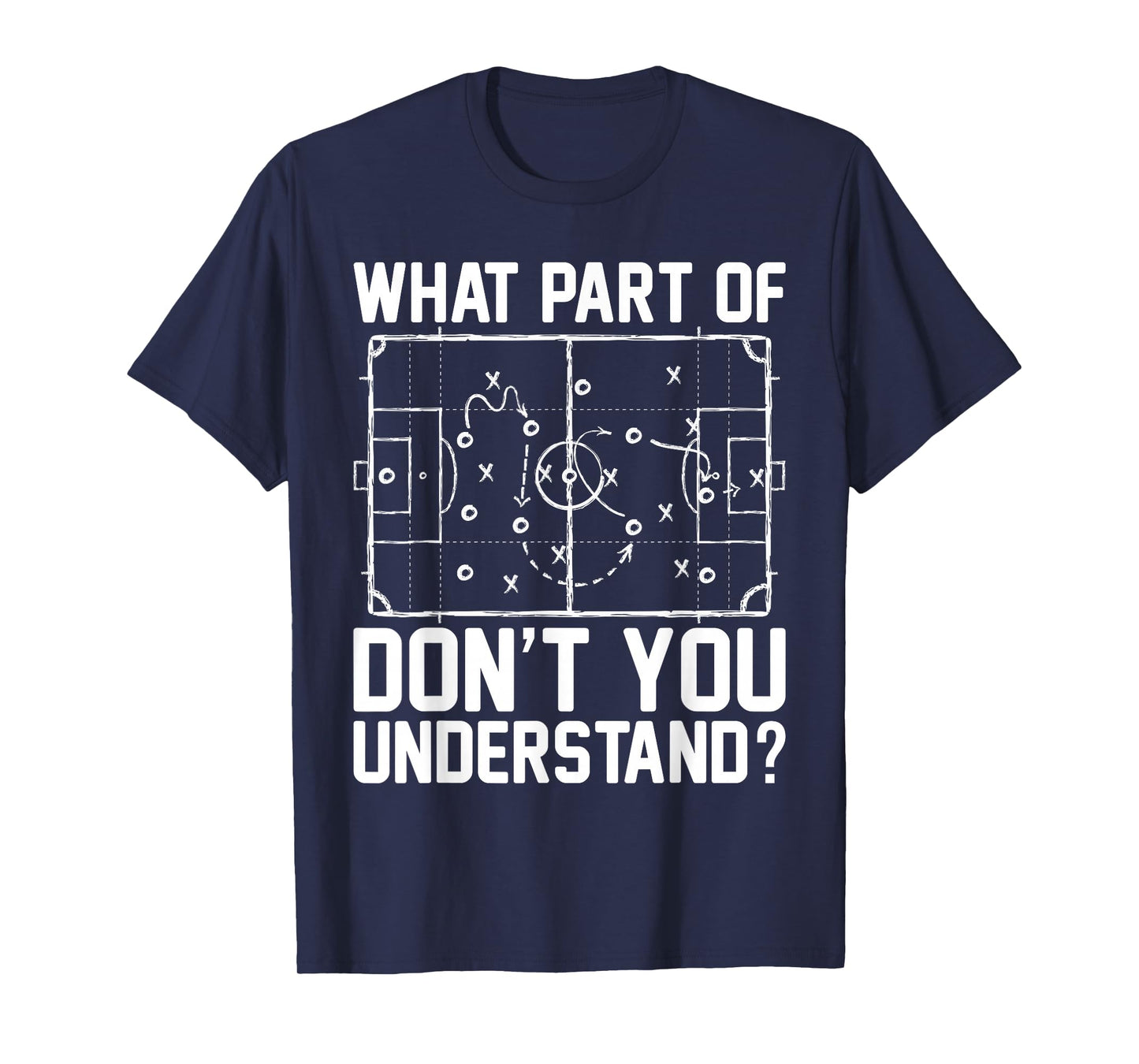 Funny Soccer What Part of Don't You Understand Soccer Coach T-Shirt