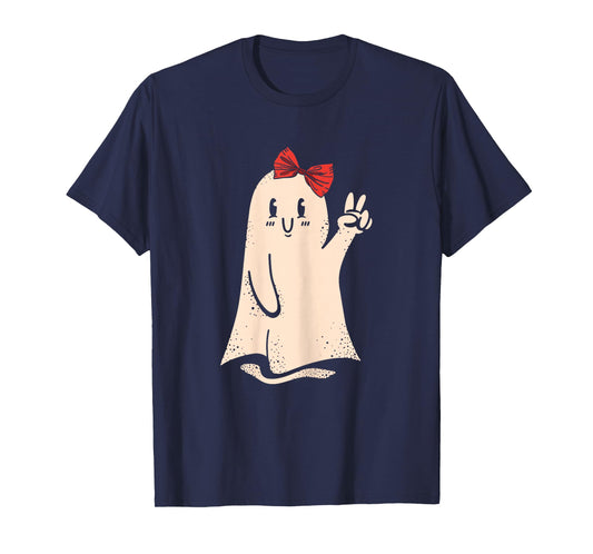 Female Ghost - Halloween T-Shirt