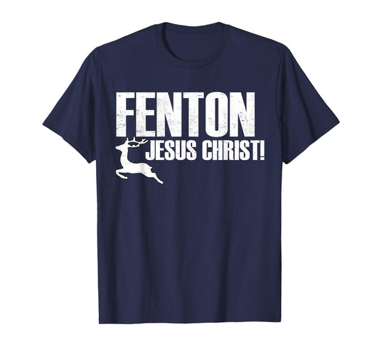 Vintage Jesus Christ, Deer Fenton Christian T-Shirt