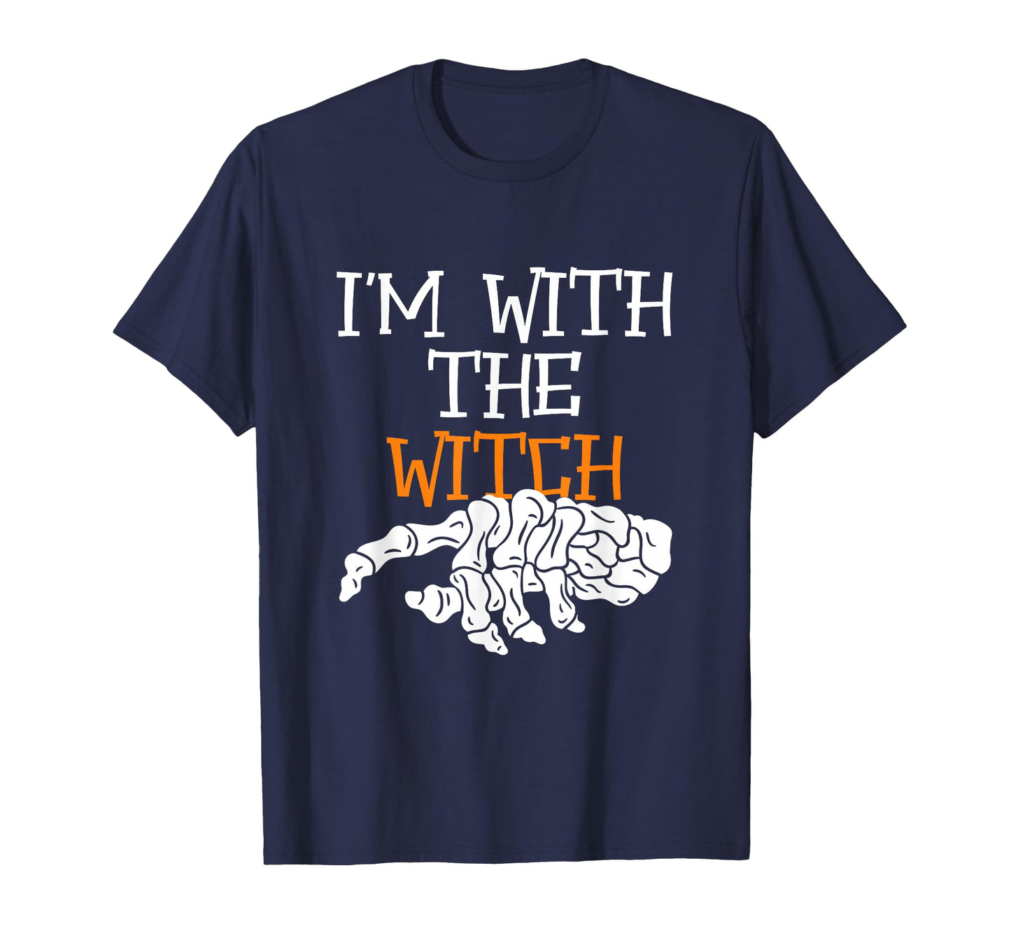 I’m with The Witch Funny Halloween Matching Costume T-Shirt