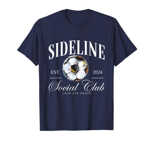 Sideline Social Club Soccer T-Shirt
