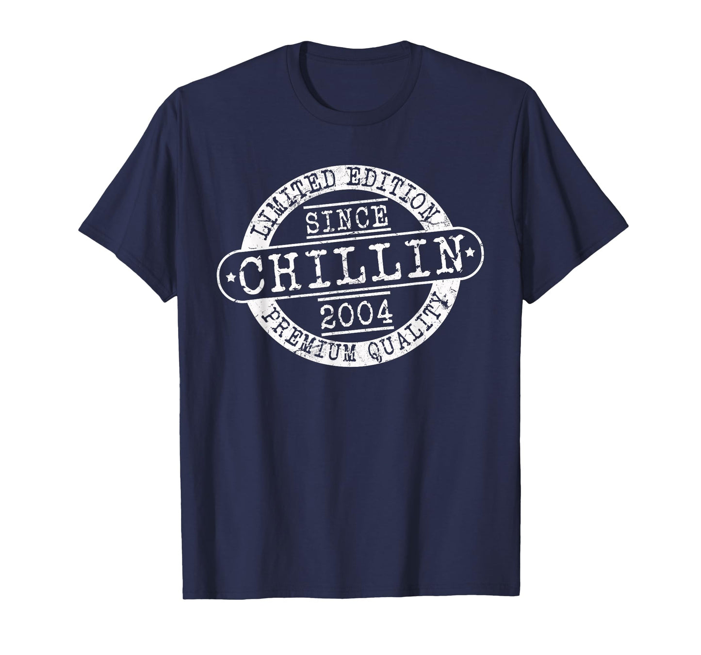 Chillin Since 2004, Vintage Birthday Gifts Born In 2004 T-Shirt