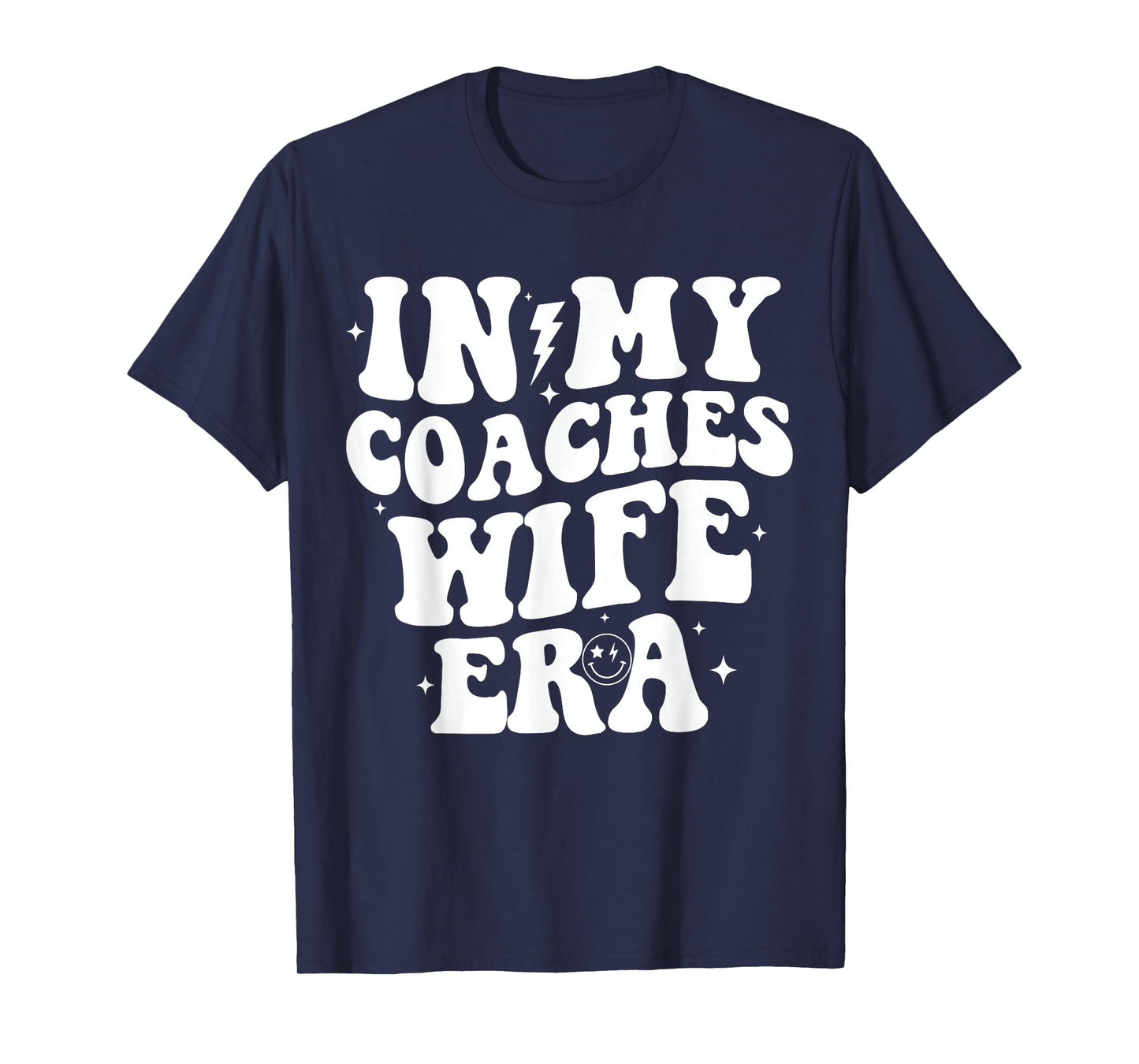 In My Coaches Wife Era Football Basketball Wife Husband T-Shirt