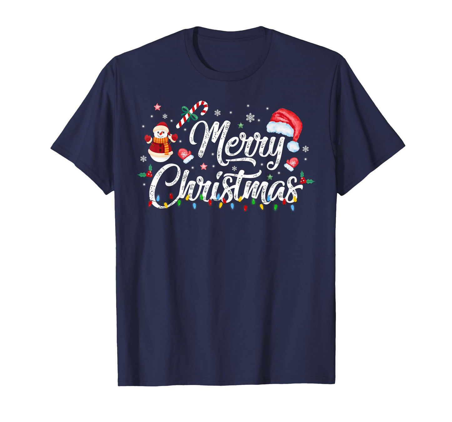 Merry Christmas Family Funny Christmas Women Men Xmas Kids T-Shirt