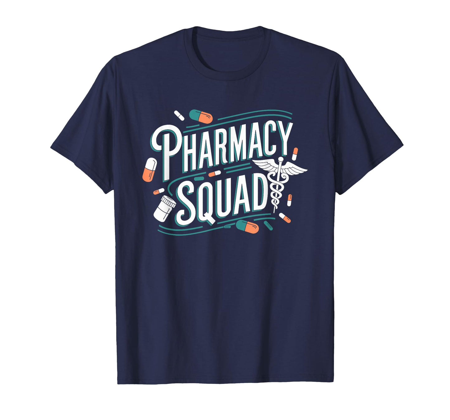 Pharmacy Squad, Pharmacy Team and Pharm Pharmacist Crew T-Shirt