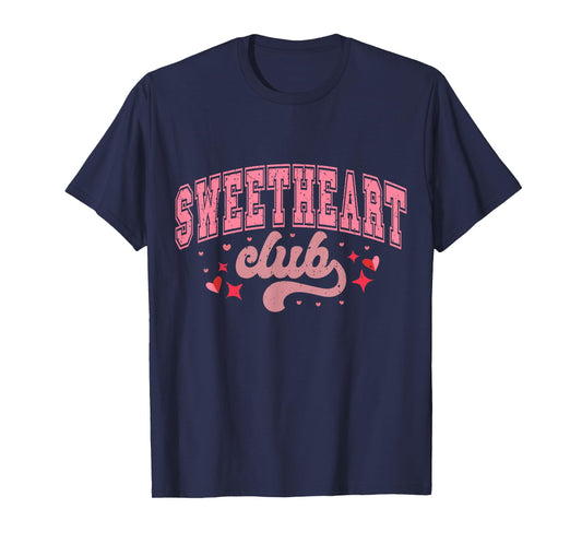 Sweetheart Club Retro Valentine's Day Aesthetic Tee T-Shirt