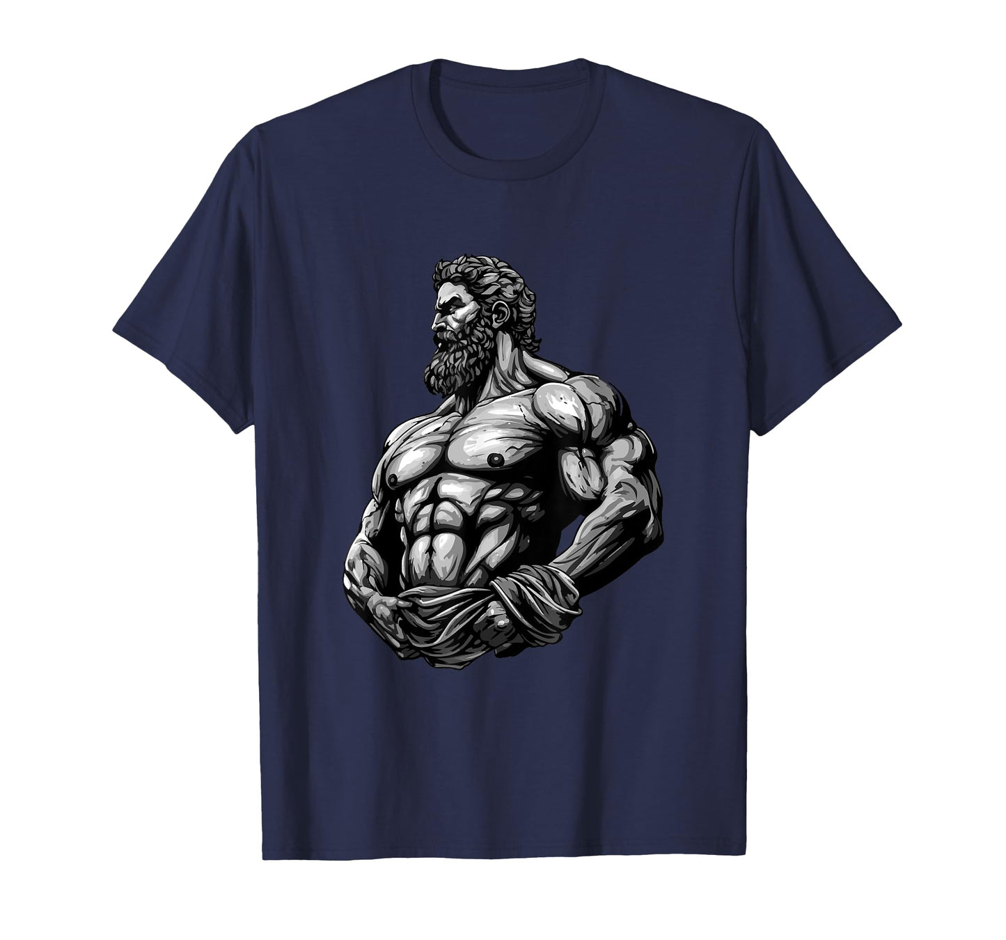 Greek Warrior Bodybuilding Gym Muscles Fitness T-Shirt