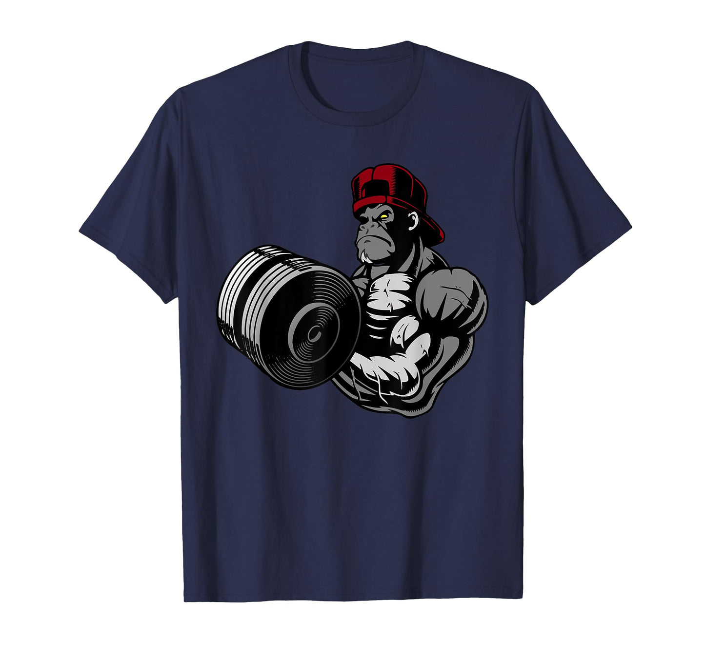 Bodybuilding Gorilla Workout Gym Strength Training T-Shirt