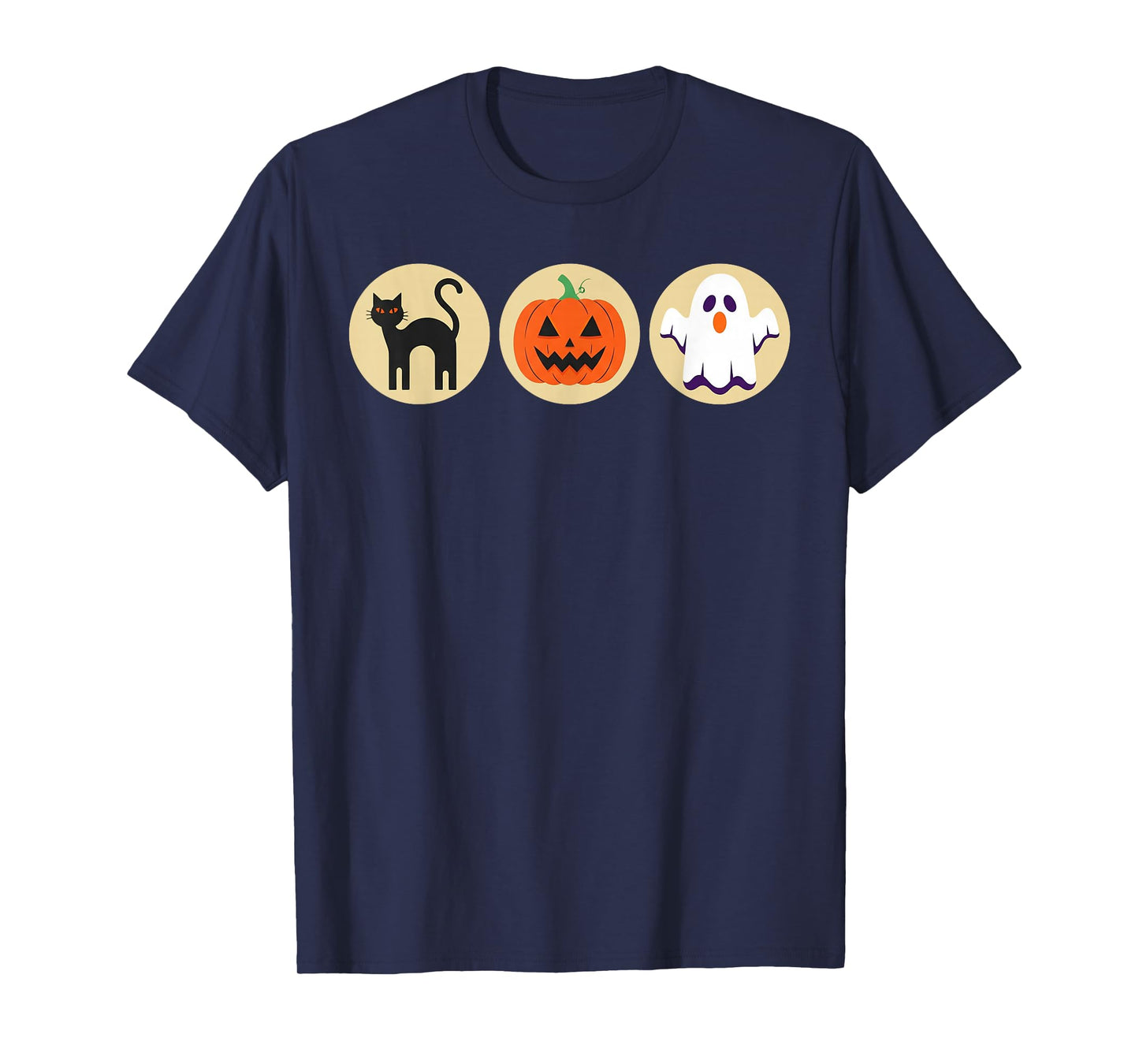 Halloween Sugar Cookies Spooky Season Cat Pumpkin Boo Ghost T-Shirt