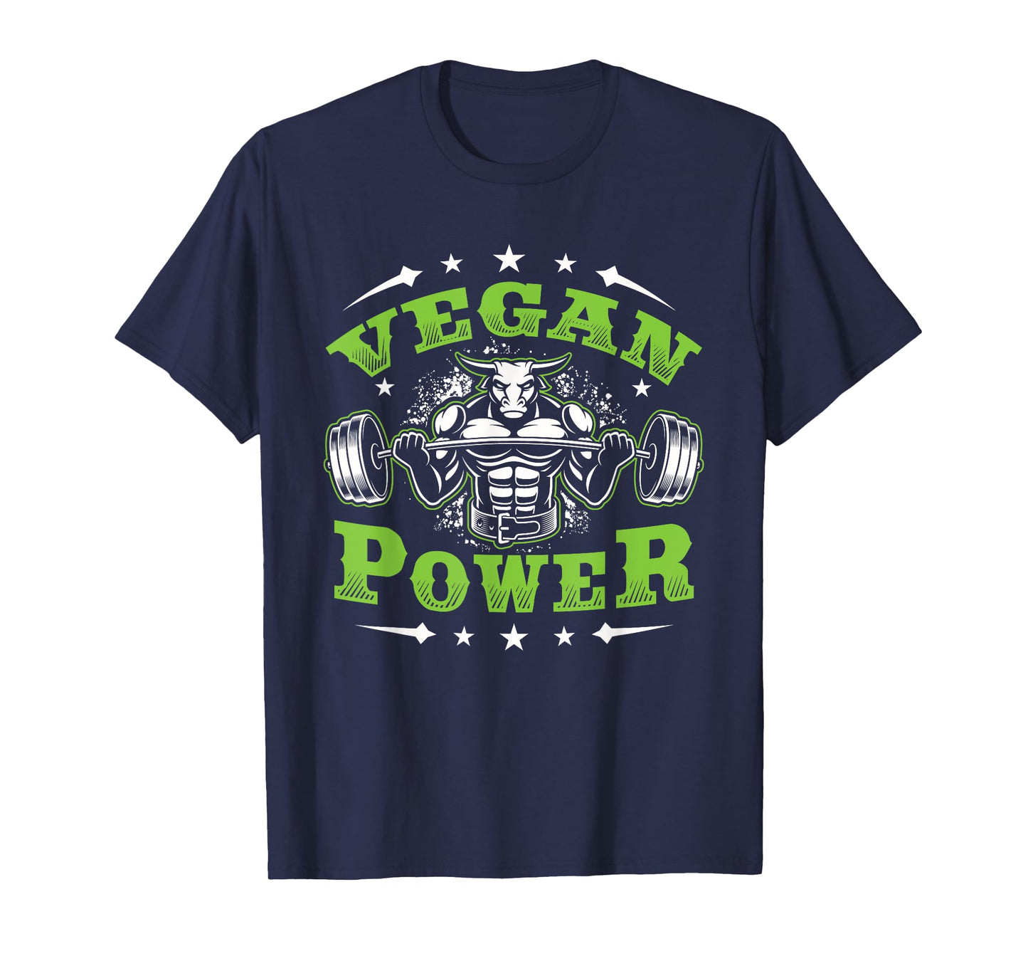 Vegan Fitness Workout I'm Vegan Power T-Shirt