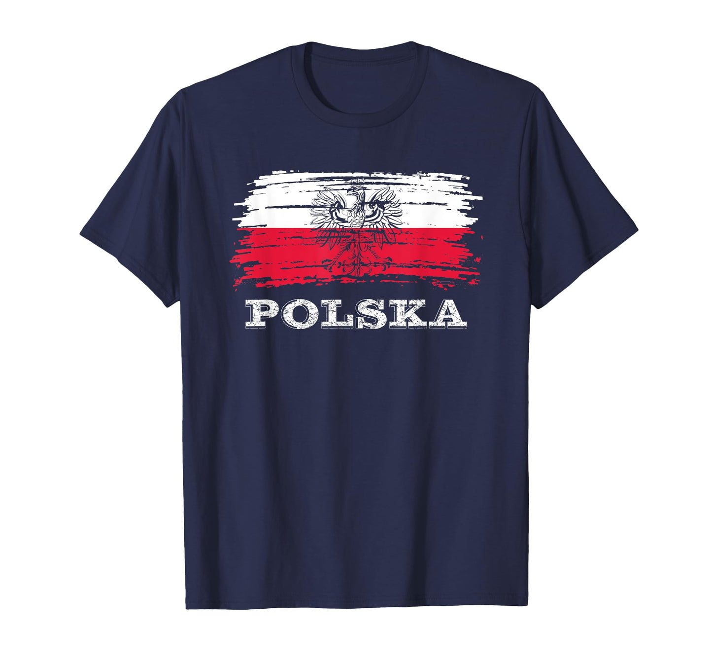 Polish Gifts, Polish Pride, Polish Flag with Eagle Polska T-Shirt