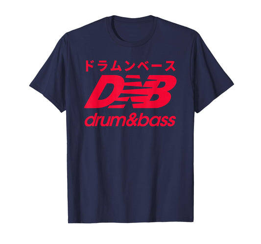 Drum And Bass Vintage Japanese Electronic Music T-Shirt
