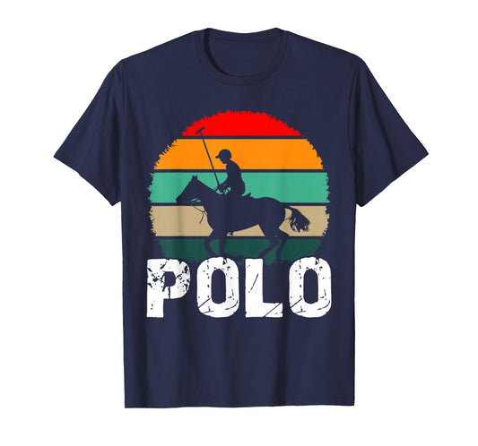 Western Horse Polo Practice Vintage Horseback Riding T-Shirt